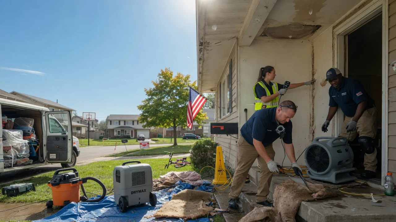 Water Damage Restoration in Bridgewater, SD near me